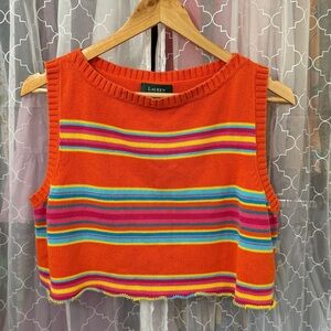 Ralph Lauren Cropped Sweater XL